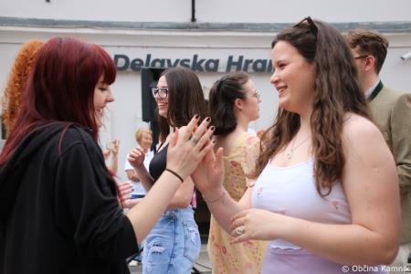 Po dveh letih Kamnik danes v znamenju maturantske četvorke (17)